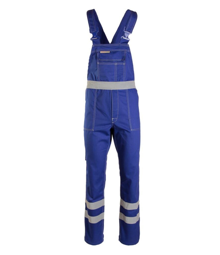 ABOG Spodnie robocze ogrodniczki BRIXTON CLASSIC odblask Polstar