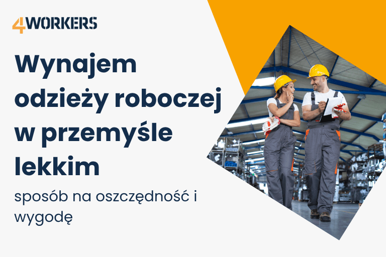 Wynajem odzieży roboczej w przemyśle lekkim